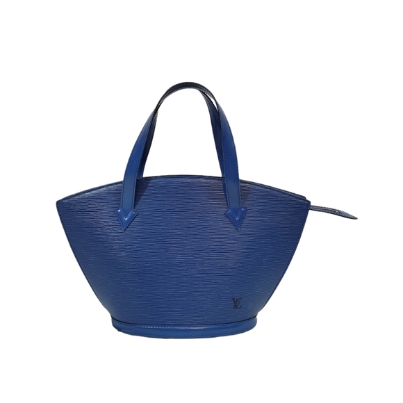 Louis Vuitton Blue Epi Saint Jacques PM Shoulder Bag Excellent Condition - Picture 1 of 16